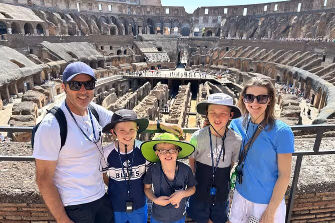 Skip-the-Lines Colosseum and Roman Forum tour for kids and families