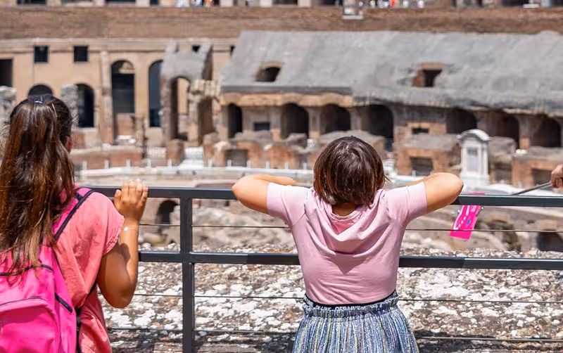 Colosseum Gladiator tour designed for kids aged 7 to 11