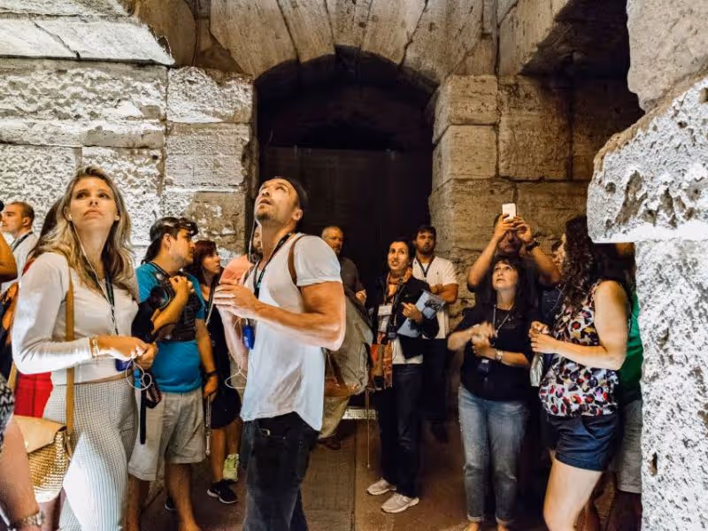 Colosseum with Arena Floor Evening Tour