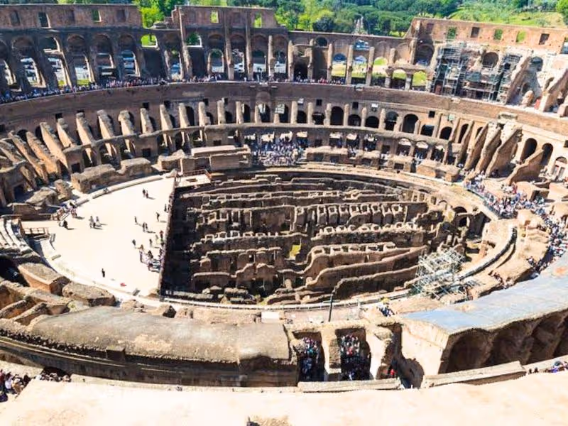 Exclusive Gladiators Arena Tour with Colosseum Upper level and Ancient Rome