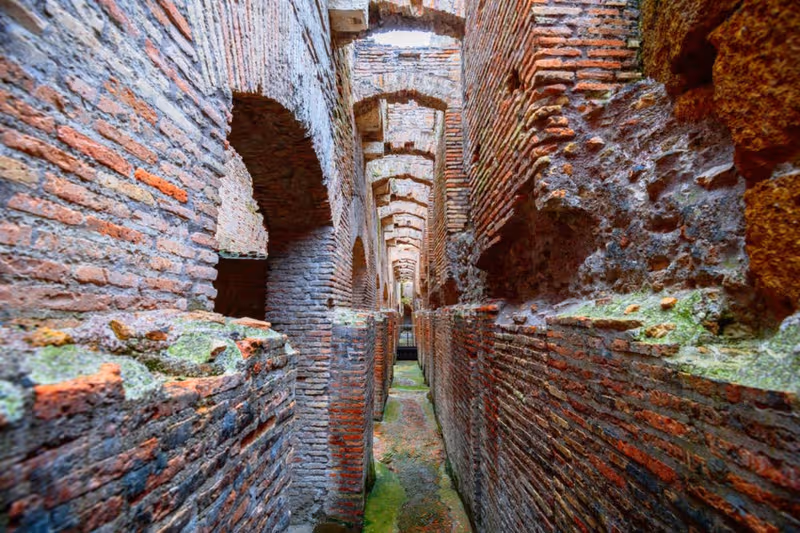 Exclusive Colosseum Underground Areas